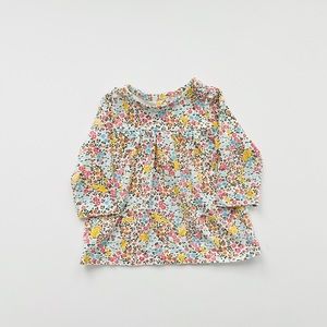 Baby Girl Floral Long Sleeve Boho Blouse